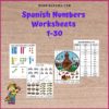 Spanish Numbers 1-30 Printable Pack – Budding Mama