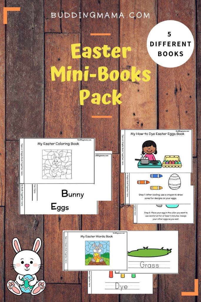 easter mini-book printable pack perfect for curriculum ideas on how to teach everything about this holiday pin