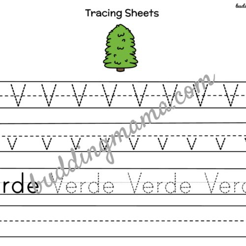 Spanish Colors Printable Pack – Budding Mama