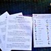 outdoor indoor scavenger hunt lists for young and older kids