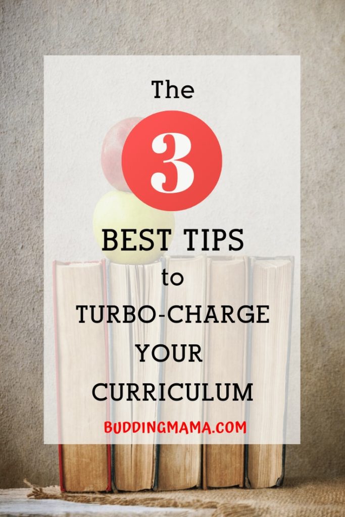 Looking for some advice on how to choose curriculum? These three tips cover everything you need to know to turbo-charge any curriculum you use.