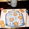 cookie matching counting activity budding mama printable pack over 40 pages