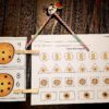cookie matching counting and shape tracting activity budding mama printable pack over 40 pages