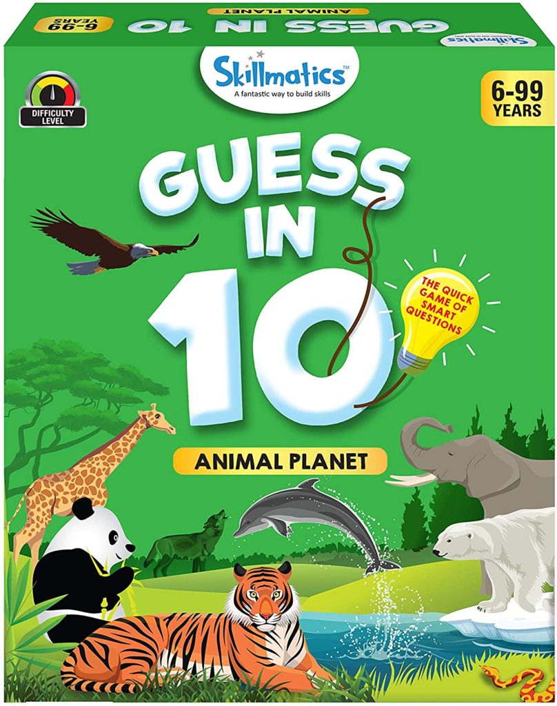 amazon gift guide for the family guess the animal in 10 animal planet theme