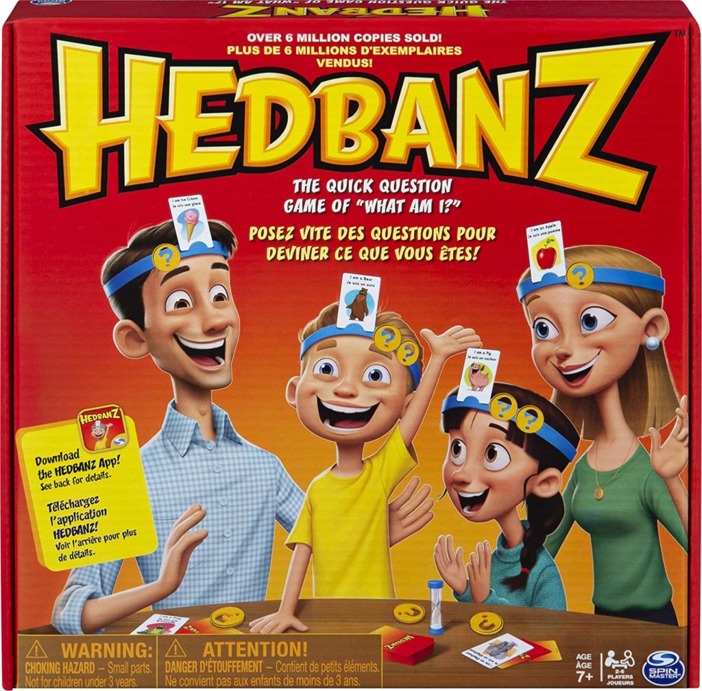 amazon gift guide for the family headbanz guess the card