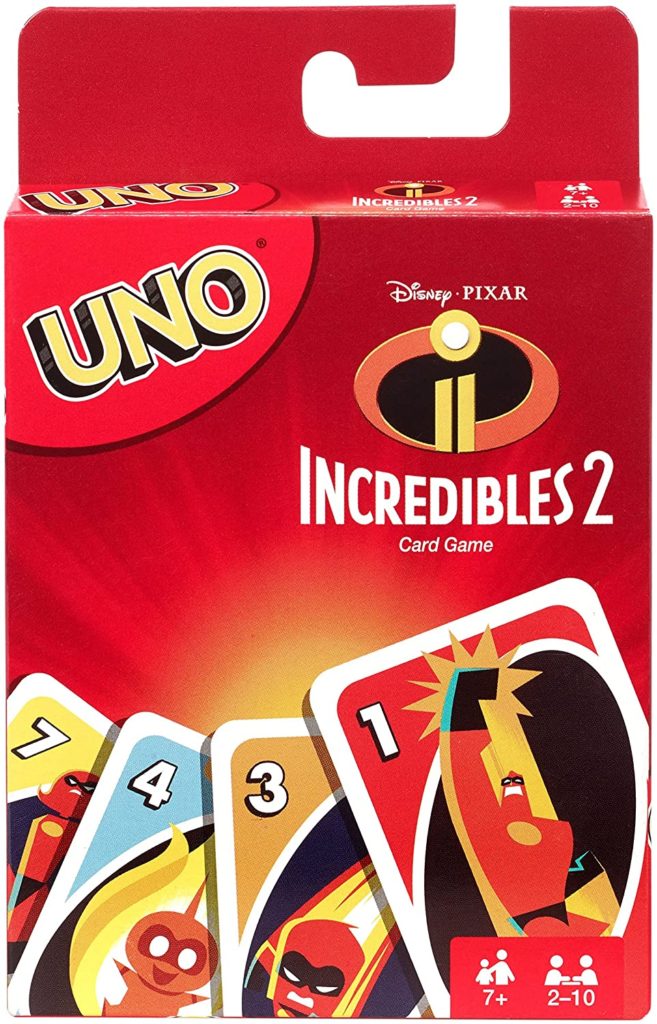 amazon gift guide for the family incredibles uno