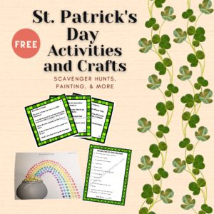 St. Patrick Day Fun Easy Crafts and Activities For Kids Budding Mama