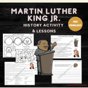 martin luther king jr. day black history month freebie buddingmama