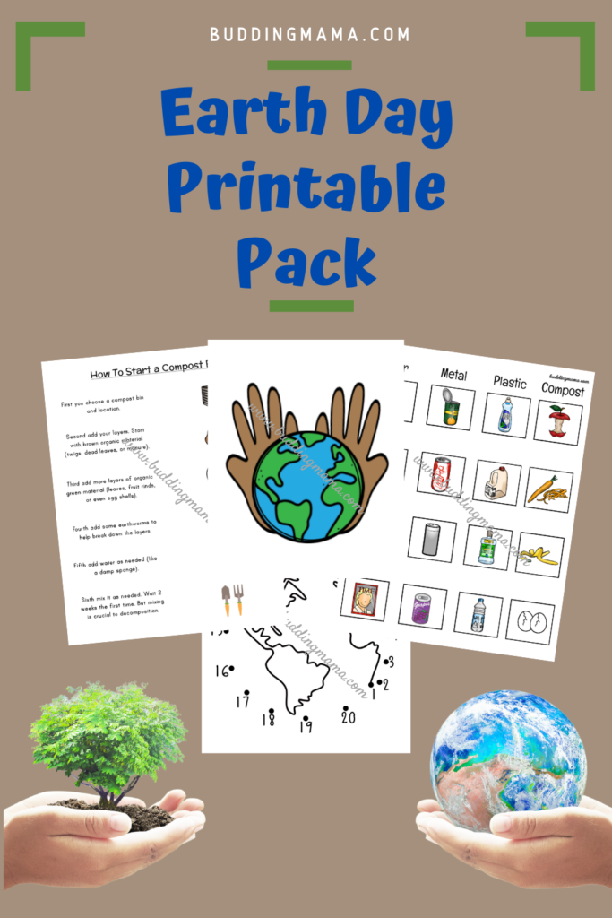 Earth Day Printable Pack Ideas and Crafts for Kids