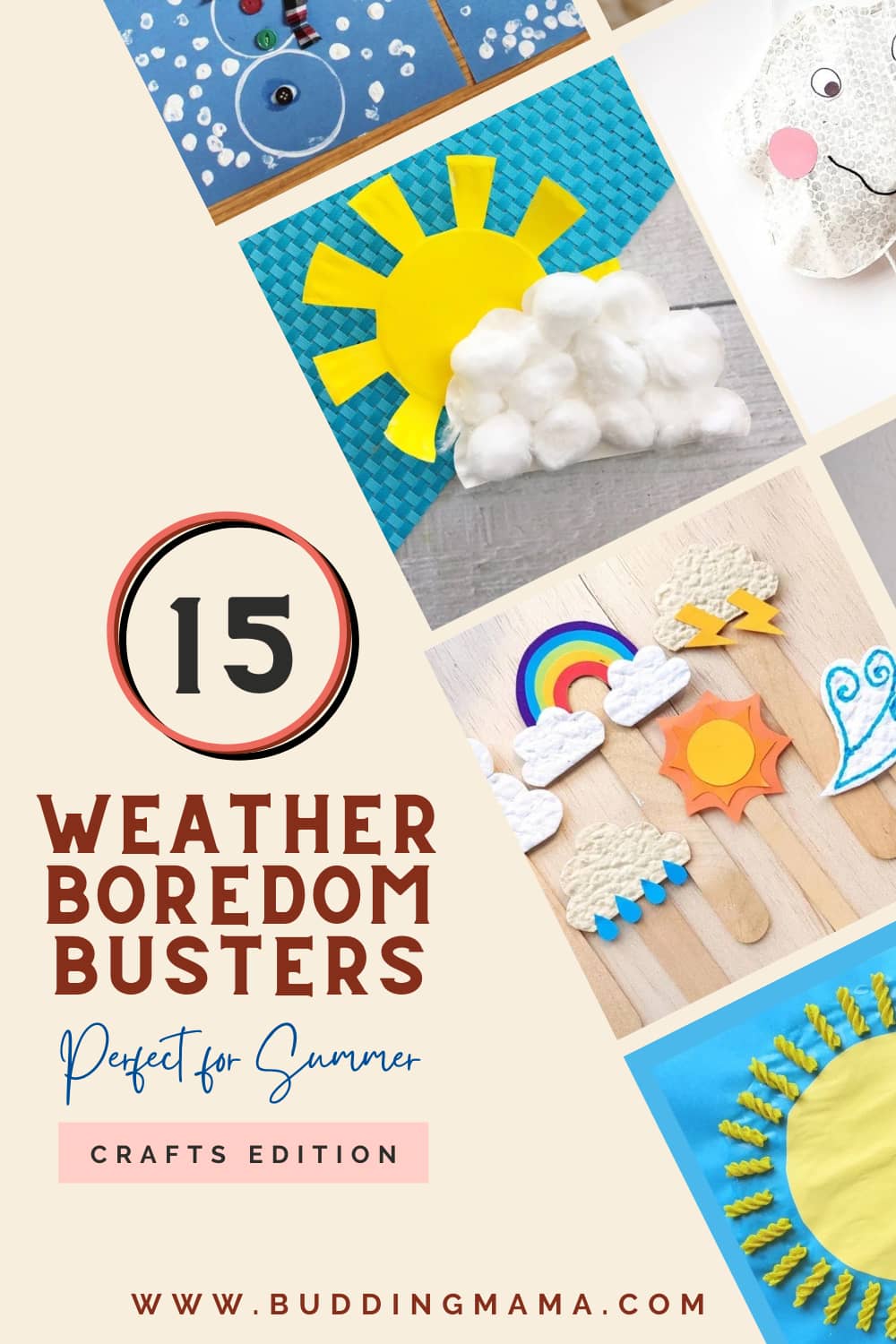 FREE 15 Weather Boredom Buster Ideas for Kids Summer Budding Mama