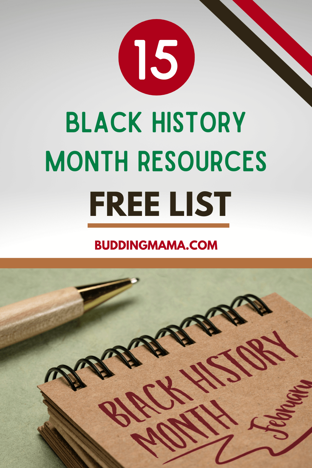 black history month resource list pin free download