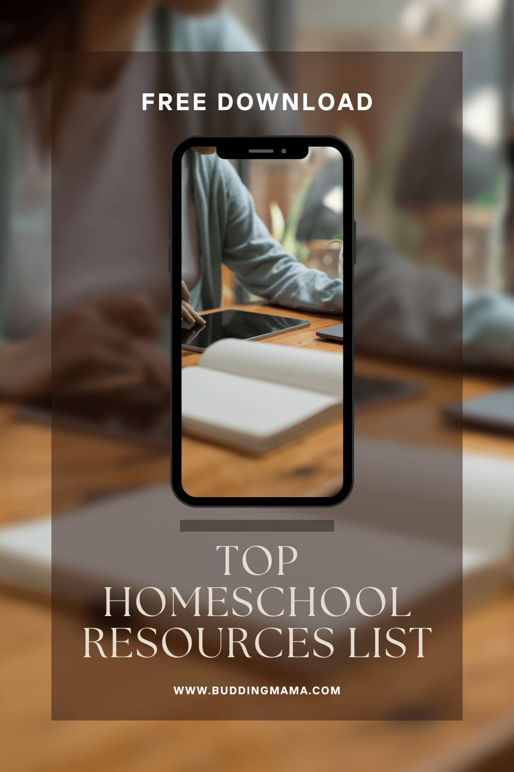 list of 10 homeschool resources that are a Budding Mama favorite