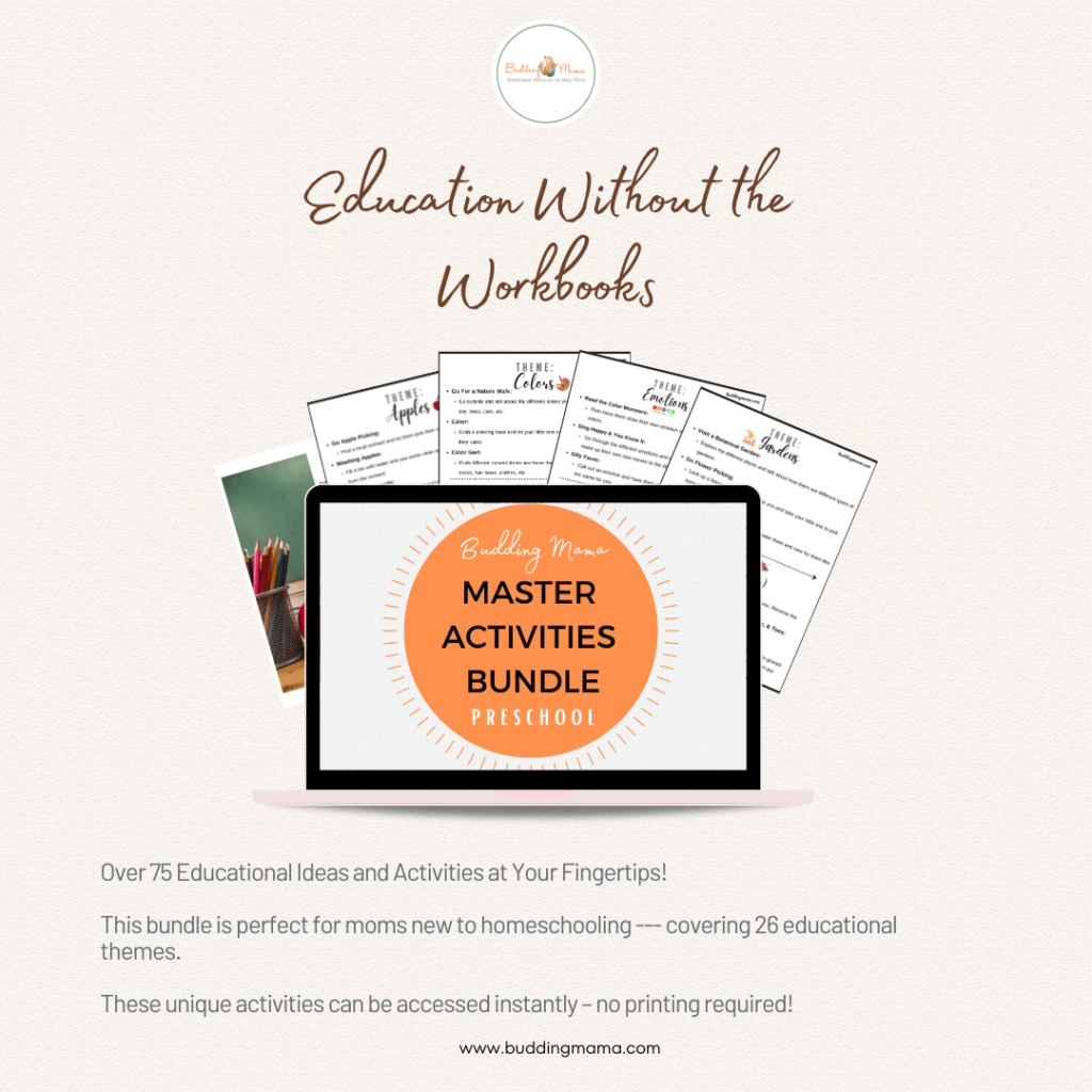 Activity Master Preschool Master Activities Bundle – Budding Mama